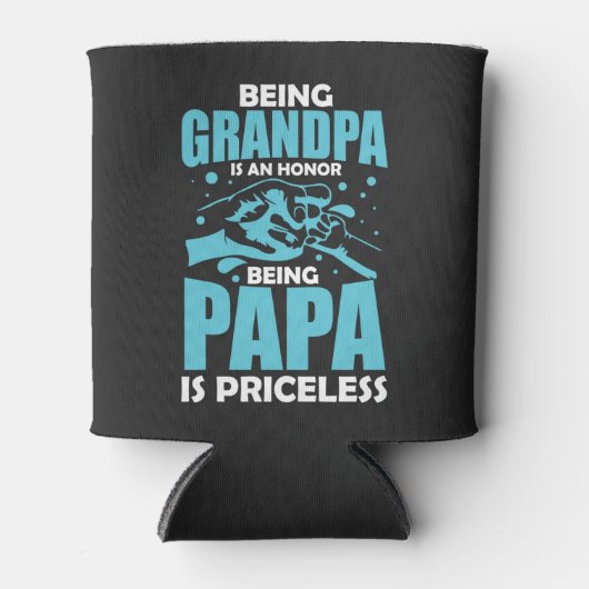 Rafraîchisseur Pour Canette Grandpa Citation Peut Rafraîchir (Devant)