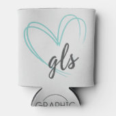 Rafraîchisseur Pour Canette Graphic Love Shop Marchandise Marquée GLS Heart (Devant)
