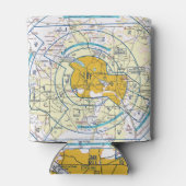 Rafraîchisseur Pour Canette Graphique aéronautique (Dos)