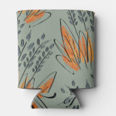 Rafraîchisseur Pour Canette Grass croisé brut Design ethnique (Dos)