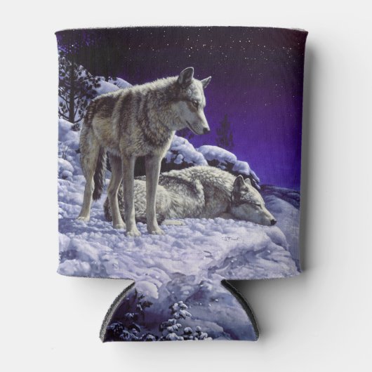 Rafraîchisseur Pour Canette Gray Wolves (Devant)