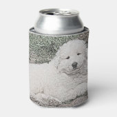Rafraîchisseur Pour Canette Great Pyrenees Sweet Puppy Sketch 1 (Can devant)