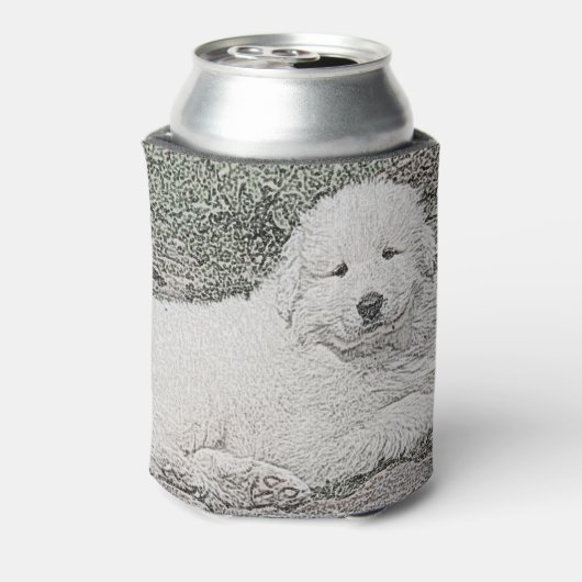 Rafraîchisseur Pour Canette Great Pyrenees Sweet Puppy Sketch 1 (Can Dos)