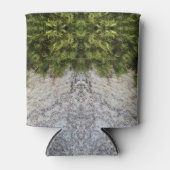 Rafraîchisseur Pour Canette Green Moss & Earth Nature Art (Devant)