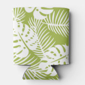 Rafraîchisseur Pour Canette Green Palm Feuille Rainforest Motif (Dos)