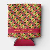 Rafraîchisseur Pour Canette GRENADA JAMAICA double drapeau personnalisé (Devant)