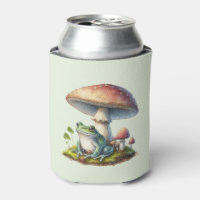 Grenouille sous un champignon Mignon Nature
