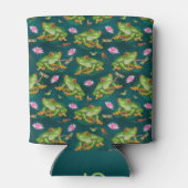 Rafraîchisseur Pour Canette Grenouille Tropical Lily Pad Dragonfly Fish Pond M (Dos)