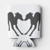 Rafraîchisseur Pour Canette Greyhounds italien IG jouant (Dos)