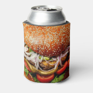 Rafraîchisseur Pour Canette grill maître fête des pères hamburger cheeseburger