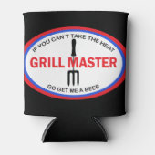 Rafraîchisseur Pour Canette Grill Master (Devant)
