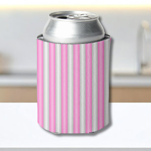 Rafraîchisseur Pour Canette Grilles roses néon modernes avec effet 3D