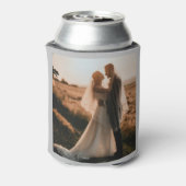 Rafraîchisseur Pour Canette Gris Personnalisé 2 Modèle photo Double Côté (Can Dos)