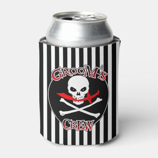 Rafraîchisseur Pour Canette Groom's Crew Can Cooler (Can devant)