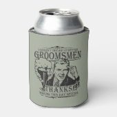 Rafraîchisseur Pour Canette Groomsmen (Can devant)