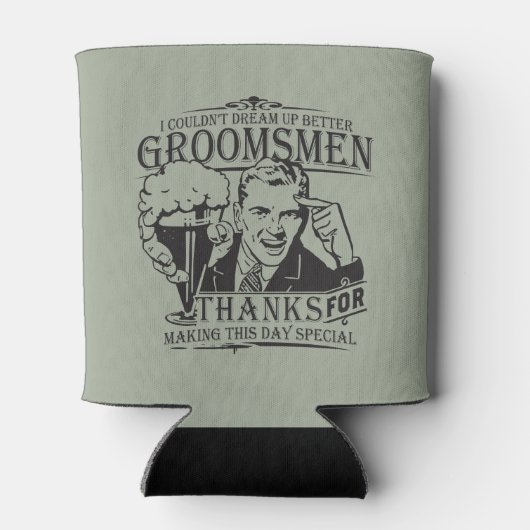 Rafraîchisseur Pour Canette Groomsmen (Dos)