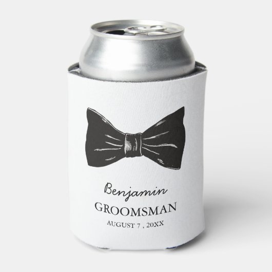 Rafraîchisseur Pour Canette Groomsmen de mariage sur mesure amusant (Can devant)