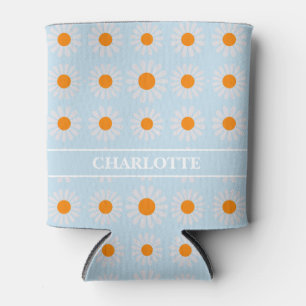 Rafraîchisseur Pour Canette Groovy Boho Orange Bleu