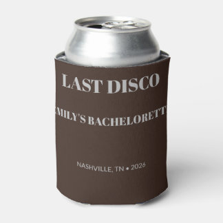 Rafraîchisseur Pour Canette Groovy Espresso Dernière Disco Enterrement de Vie