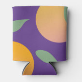 Rafraîchisseur Pour Canette Grosse Oranges Motif violet (Devant)