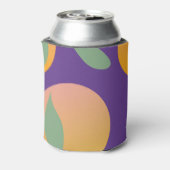 Rafraîchisseur Pour Canette Grosse Oranges Motif violet (Can Dos)