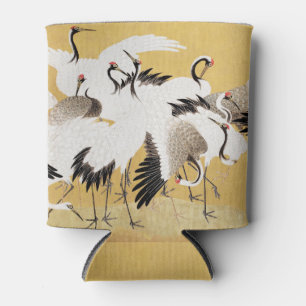 Rafraîchisseur Pour Canette Grupe de grues japonais Vintage Oiseau Riche Class