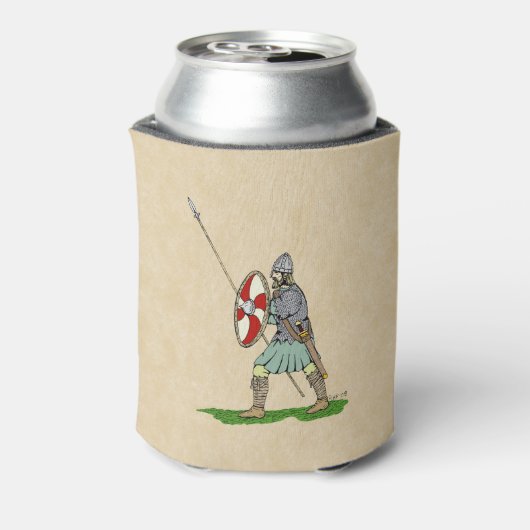 Rafraîchisseur Pour Canette Guerrier médiéval anglais/saxon (Can Dos)