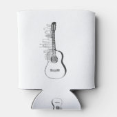 Rafraîchisseur Pour Canette Guitare Skyline de Nashville (Dos)