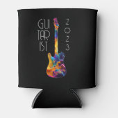 RAFRAÎCHISSEUR  POUR CANETTE GUITARISTE 2023 CADEAU DE BANDE DE GUITARISTE COLO (Devant)