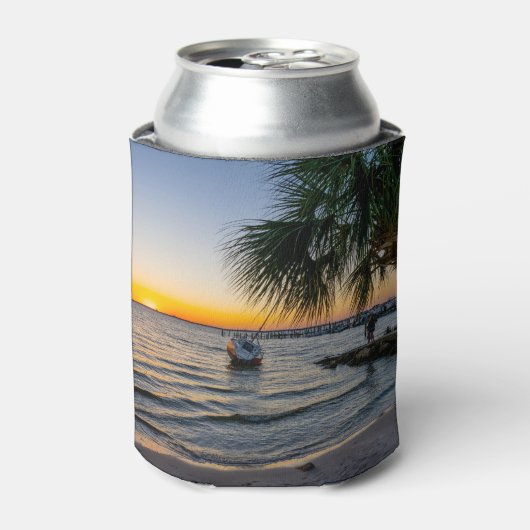 Rafraîchisseur Pour Canette Gulf Breeze Florida Sunset Can Cooler (Can devant)