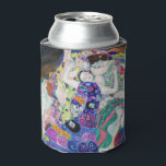 Rafraîchisseur Pour Canette Gustav Klimt - La Vierge<br><div class="desc">La Vierge / Le Maiden - Gustav Klimt,  Huile sur toile,  1913</div>