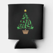 Rafraîchisseur Pour Canette Gymnastique masculine Arbre de Noël (Devant)