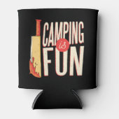 Rafraîchisseur Pour Canette Halloween Camping (Devant)