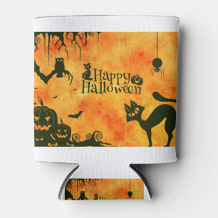Rafraîchisseur Pour Canette Halloween Cat Scary Surreal The Atmosphere