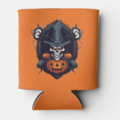 Rafraîchisseur Pour Canette Halloween déplaisant et Citrouille (Devant)