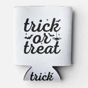 Rafraîchisseur Pour Canette Halloween des friandises ou un mauvais tour