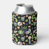 Rafraîchisseur Pour Canette Halloween éffrayant : Motif à main foncée. (Can devant)