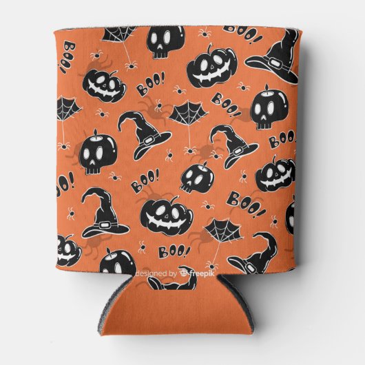 Rafraîchisseur Pour Canette Halloween peut refroidir (Devant)