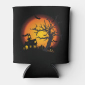 Rafraîchisseur Pour Canette Halloween peut refroidir/scène hantée (Devant)