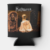 Rafraîchisseur Pour Canette Halloween RIP Squelette (Devant)
