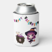 Rafraîchisseur Pour Canette Halloween/sorcière/automne/octobre (Can Dos)
