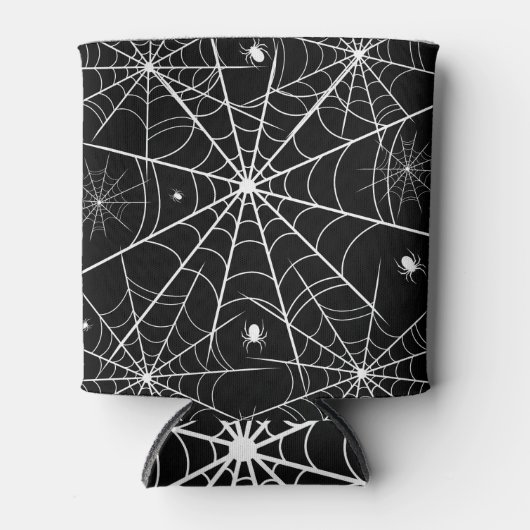 Rafraîchisseur Pour Canette Halloween Spider Web (Devant)