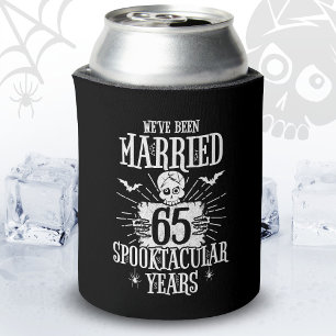 Rafraîchisseur Pour Canette Halloween Spooktacular 65e anniversaire de mariage