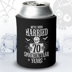 Rafraîchisseur Pour Canette Halloween Spooktacular 70e anniversaire de mariage
