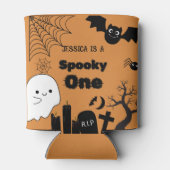 Rafraîchisseur Pour Canette Halloween Sppoky One Premier anniversaire fête (Dos)