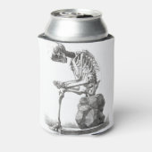 Rafraîchisseur Pour Canette Halloween squelette assis anatomie (Can Dos)