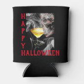 Rafraîchisseur Pour Canette Halloween Squelette de boisson (Devant)