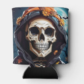 Rafraîchisseur Pour Canette Halloween squelette déplaisant (Dos)