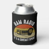 Rafraîchisseur Pour Canette Ham Radio - C'est un sport de contact (Can devant)