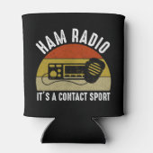 Rafraîchisseur Pour Canette Ham Radio - C'est un sport de contact (Dos)